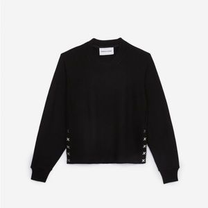 The Kooples sweater with X studs